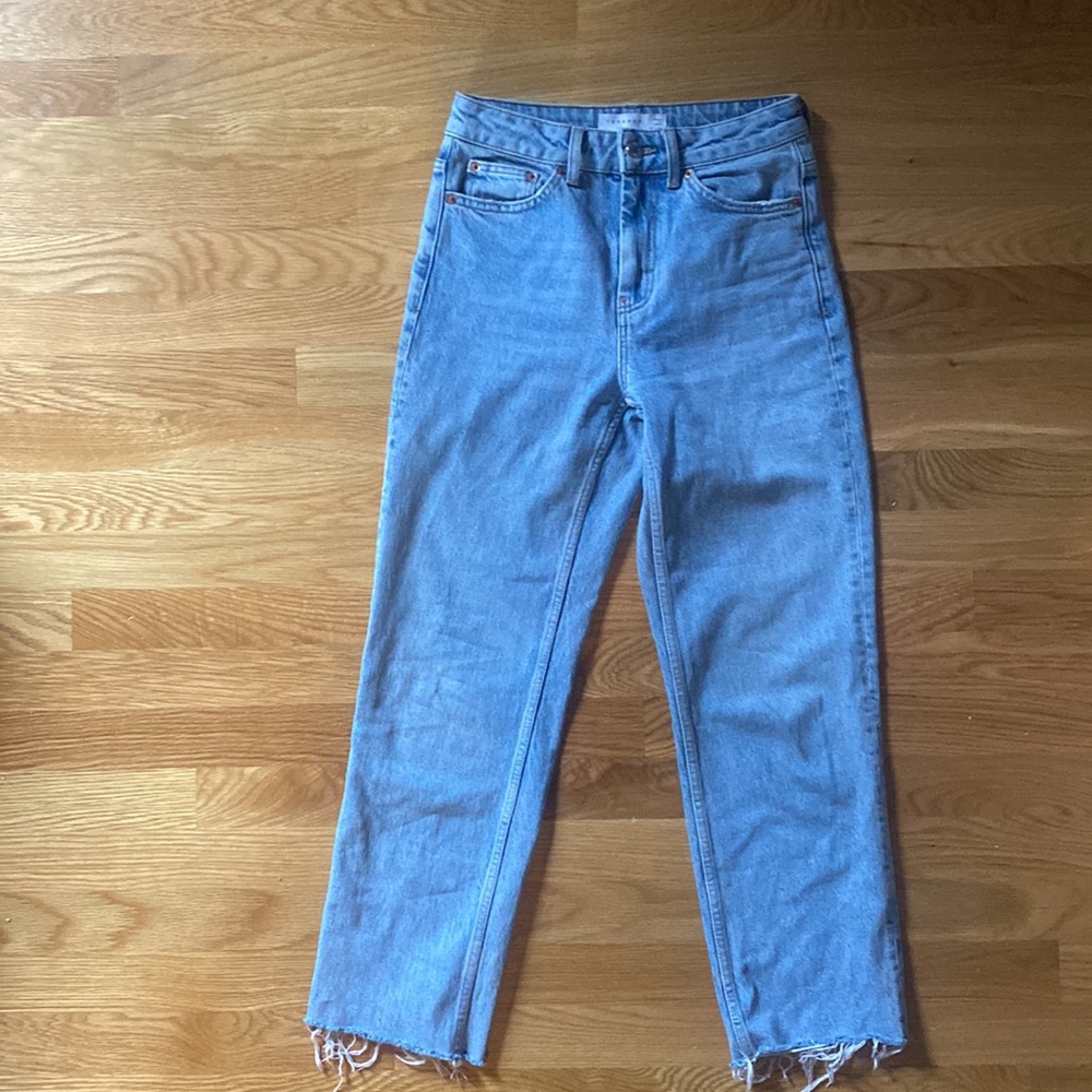 Topshop Straight Jeans Size 25 / 32L